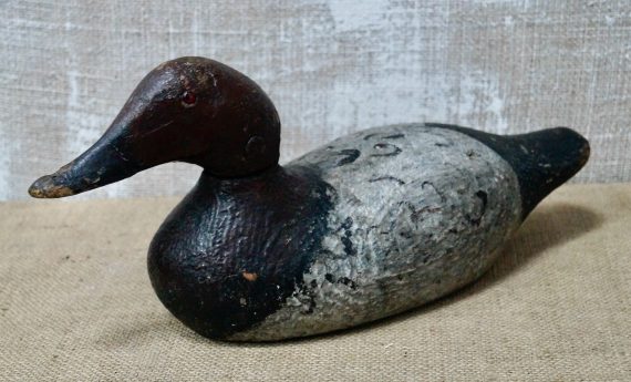 Antique Hand Carved Wood Decoy Duck (SOLD)