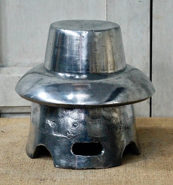 Antique L Garnot Paris Aluminium Hat Mould