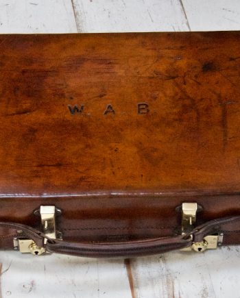Antique “Revelation” Expanding Leather Suitcase (SOLD)