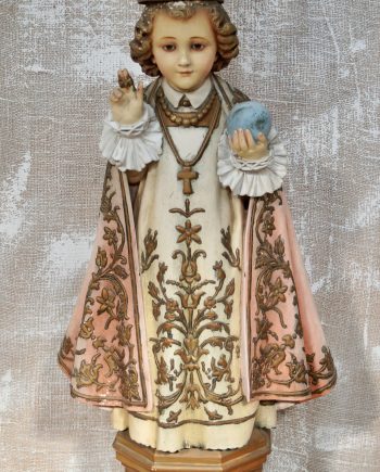 Antique El Renacimiento Statue of Young Jesus Of Prague (SOLD)