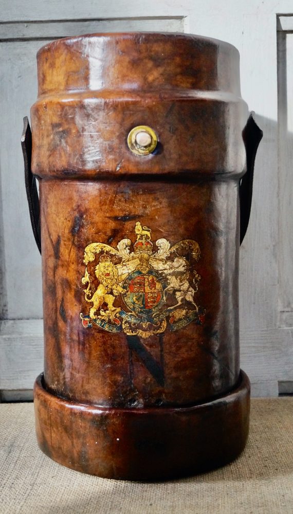 Royal Navy Leather Cordite Carrier (SOLD)