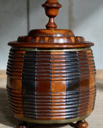 Antique Treen 18th Century Dutch Tobacco Jar (SOLD)