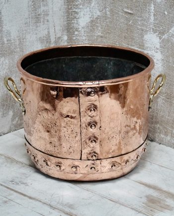 Victorian Copper & Brass Coal Bucket (SOLD)