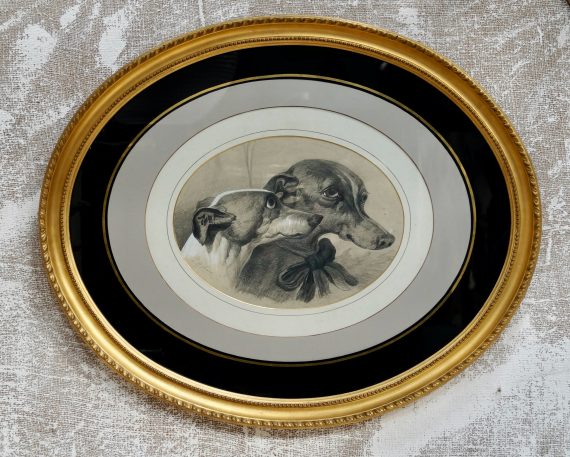 19th Century Joseph Witham Pencil Drawing