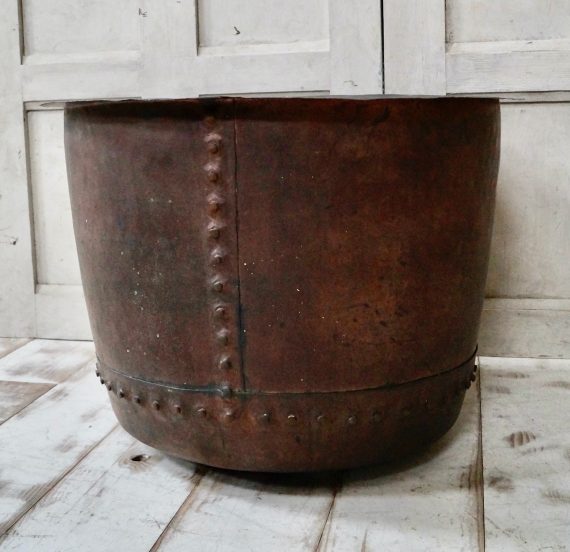 Early Victorian Copper Cauldron (SOLD)