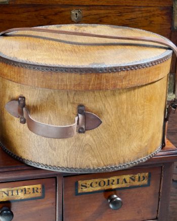 Antique Bentwood Hat Box (SOLD)