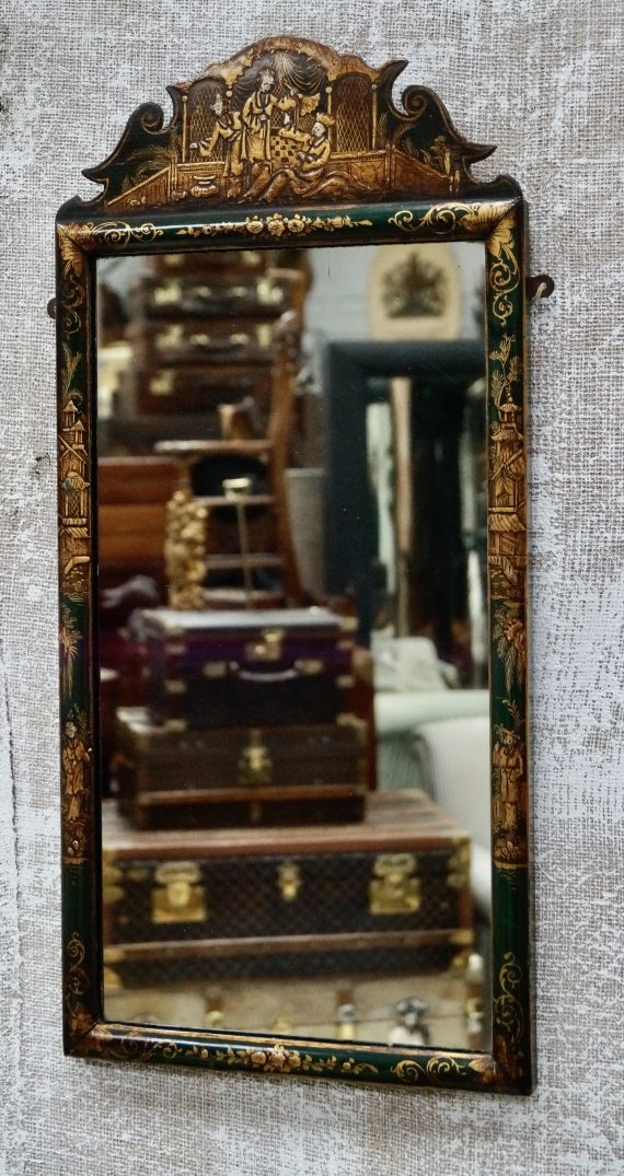 Antique Chinoiserie Wall Mirror (SOLD)