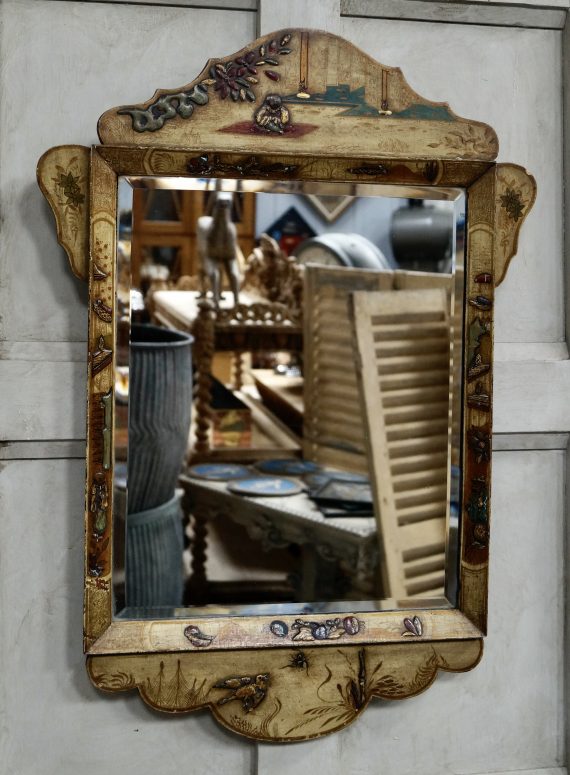 Antique Chinoiserie Wall Mirror (SOLD)