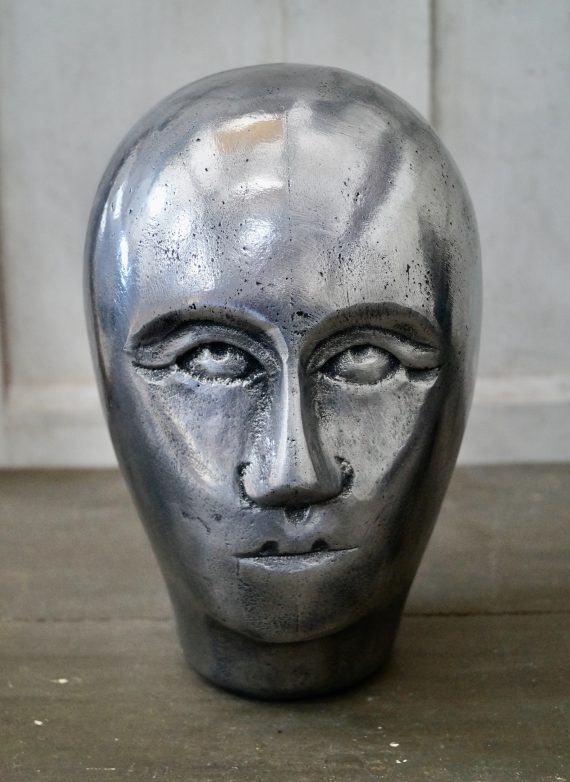 Cast Aluminium German Milliner Head (SOLD)
