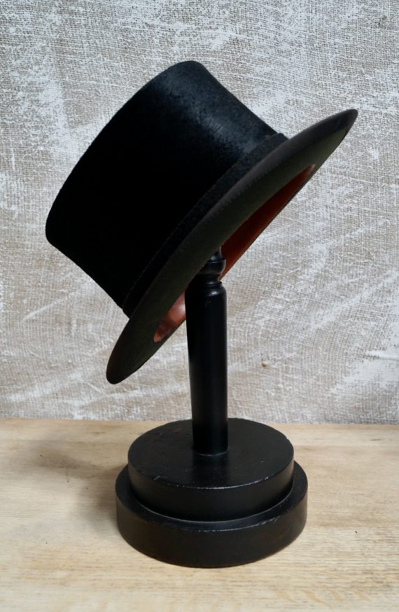 Antique Mode De Paris Silk Top Hat