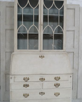 Victorian Astra Glazed Bureau Bookcase (SOLD)