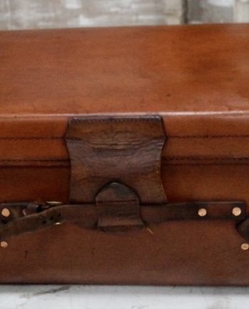 A.W.Dear Fibre & Leather Travel Trunk (SOLD)