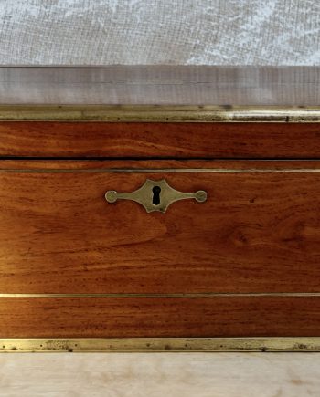 Regency Satinwood Writing Slope (SOLD)