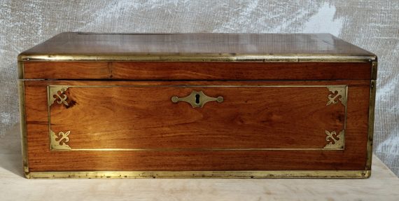 Regency Satinwood Writing Slope (SOLD)