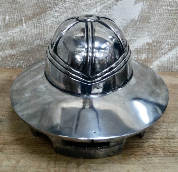 Aluminium Milliners Colonial Pith Helmet Mould (SOLD)