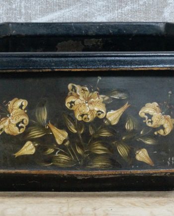 Victorian Henry Loveridge & Co Painted Planter