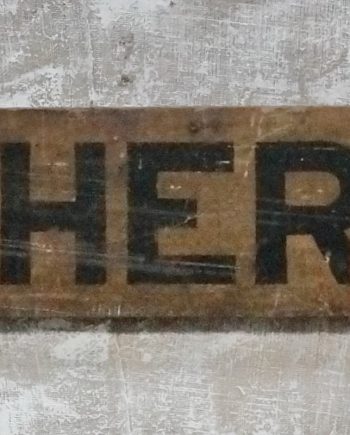 Victorian Great Northern Railway Platform Sign