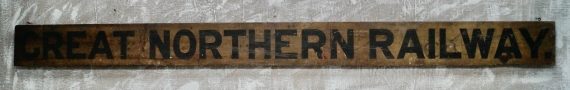 Victorian Great Northern Railway Platform Sign
