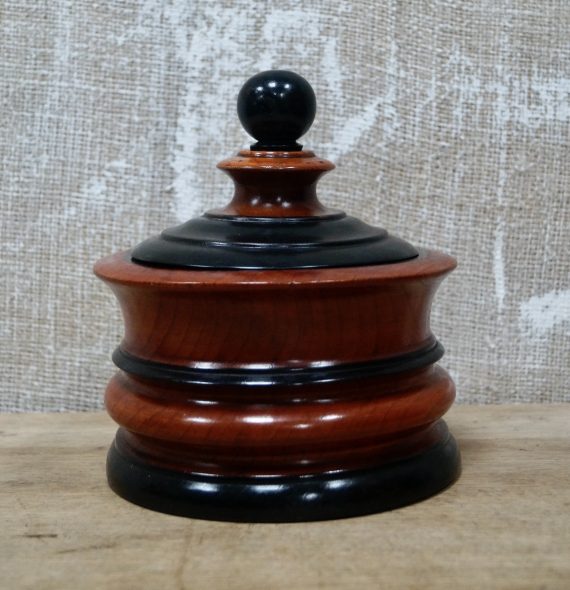 Antique Treen 19th Century Dutch Tobacco Jar