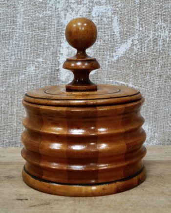 Antique Treen 19th Century Dutch Tobacco Jar