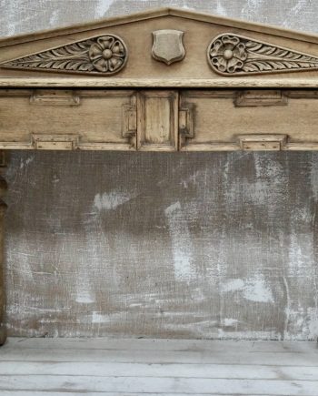 Victorian Bleached Oak Hall Table (SOLD)