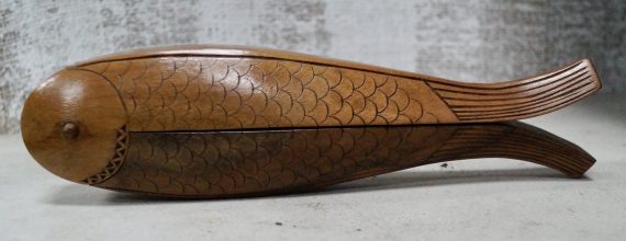 Vintage Scandinavian Wooden Fish Nutcracker (SOLD)