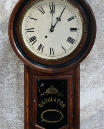 Ansonia Long Drop Regulator School Wall Clock (SOLD)