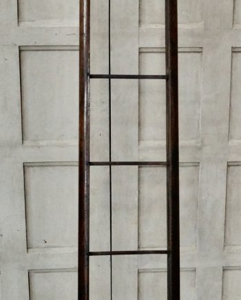 Regency Mahogany Library Pole Ladders