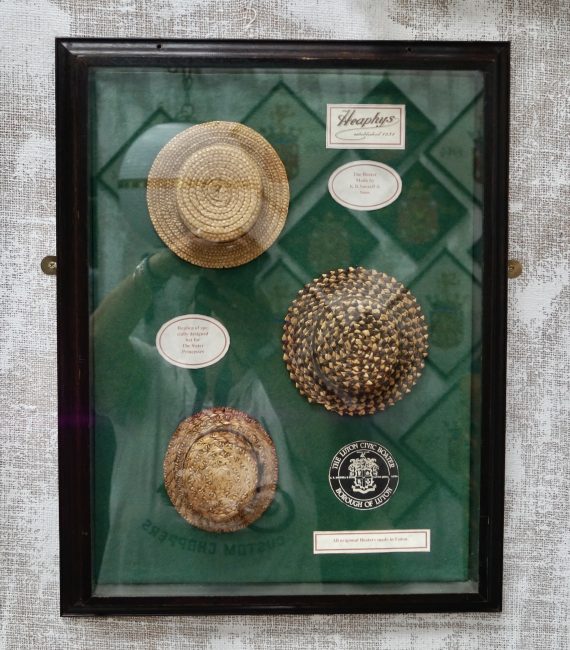 Antique Snoxell & Son’s Straw Boater Display Case (SOLD)