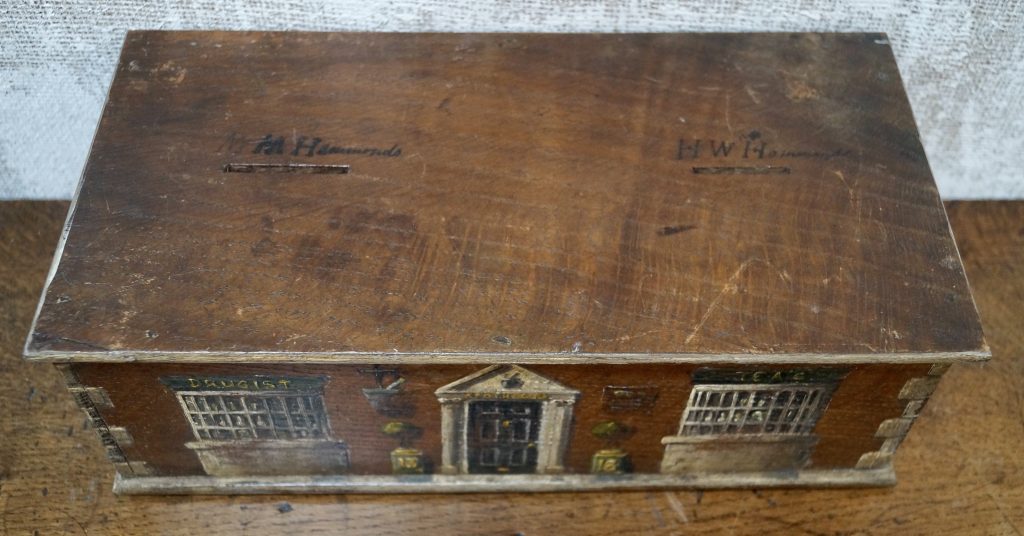 Victorian Hand Painted Money Box (SOLD) – Clubhouse Interiors Ltd
