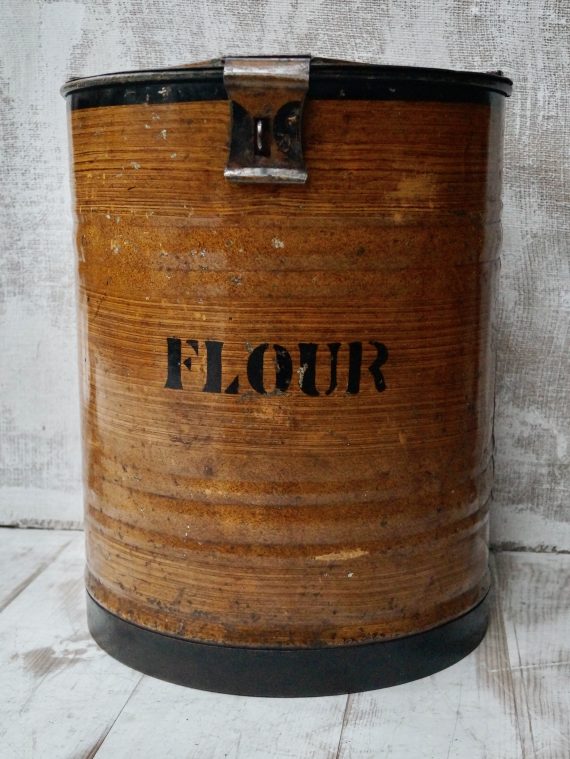 Victorian Tolewear Flour Bin (SOLD)