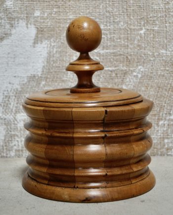 Antique Treen 19th Century Dutch Tobacco Jar