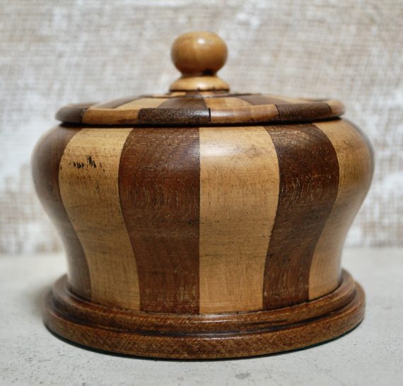 Antique Treen 19th Century Dutch Tobacco Jar
