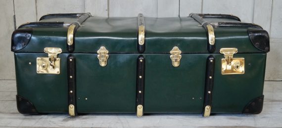 Large Vintage Globe Trotter Cabin Trunk (SOLD)
