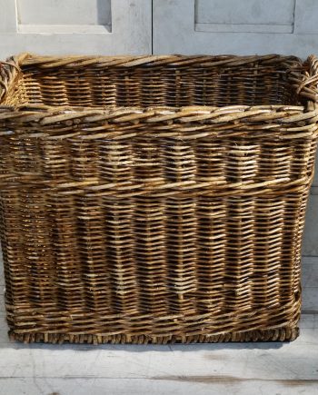Vintage Wicker Log Basket (SOLD)