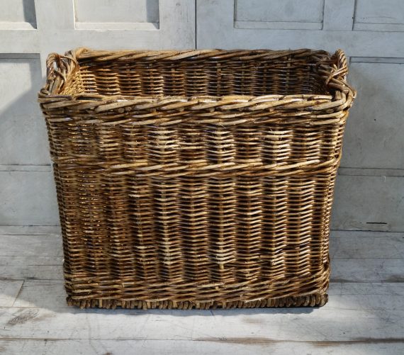 Vintage Wicker Log Basket (SOLD)