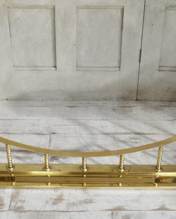 Victorian Leather & Brass Club Fender (SOLD)