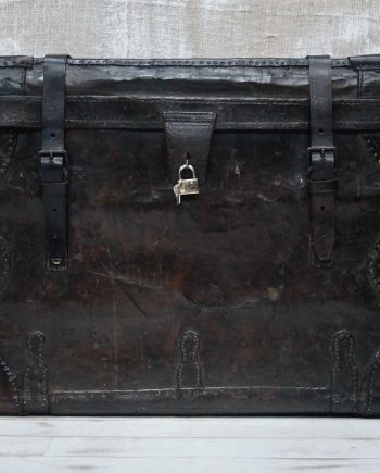 Georgian Leather Boot Trunk