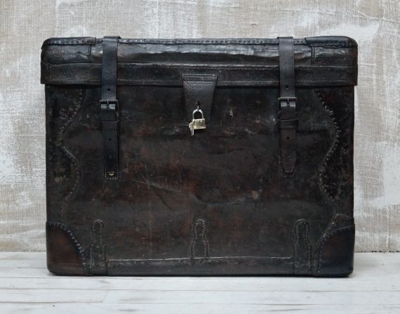 Georgian Leather Boot Trunk