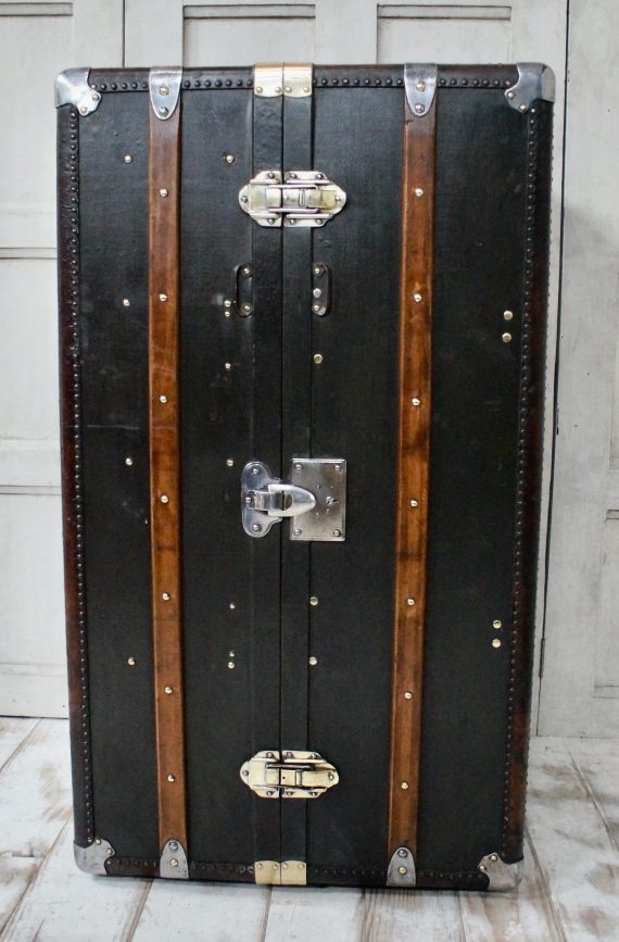 Antique Travel Wardrobe Trunk (SOLD)