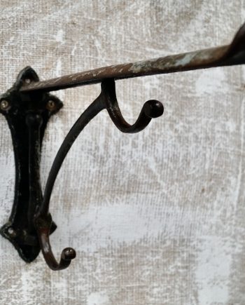 Victorian Cast Iron Wall Mounted Saddle Rack (SOLD)