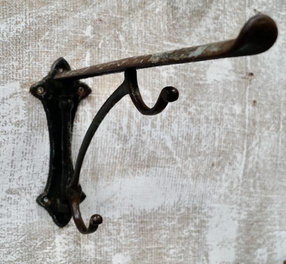 Victorian Cast Iron Wall Mounted Saddle Rack (SOLD)