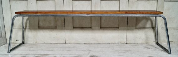 Vintage French Slatted Gym Bench (SOLD)