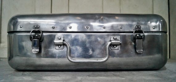 Vintage Aluminium First Aid Box