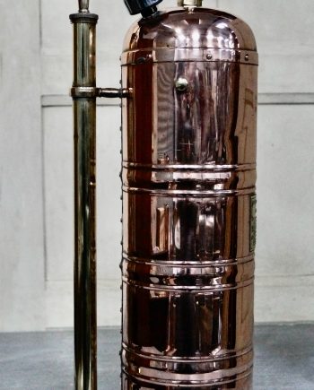 Antique Muratori Brass & Copper Garden Sprayer Lamp