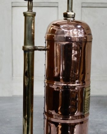 Antique Muratori Brass & Copper Garden Sprayer Lamp