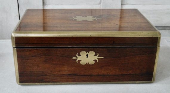 Large Antique Middleton Writing Slope