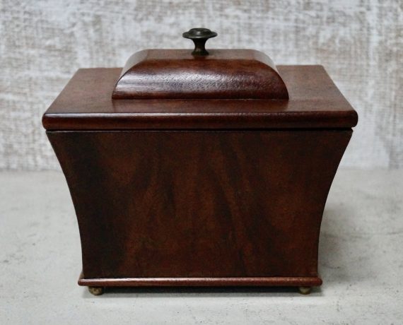 Antique Sarcophagus Tea Caddy