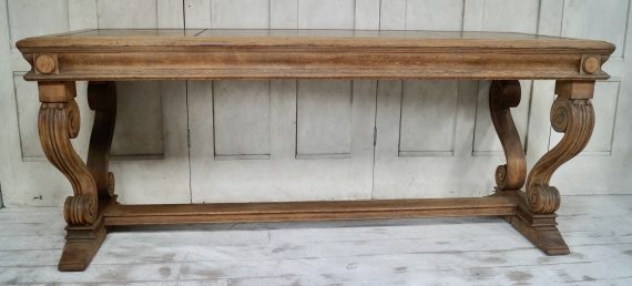 Victorian Oak Library Table (SOLD)