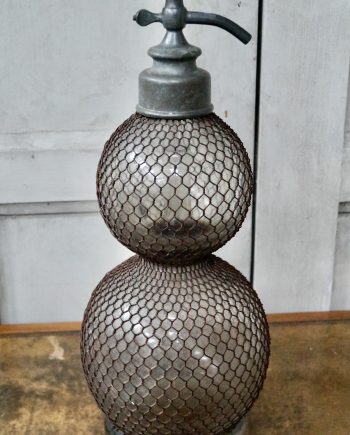Antique French ‘Double Gourd’ Soda syphon